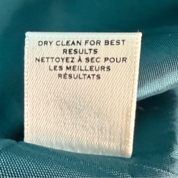 ANTHROPOLOGIE MOULINETTE SOEURS VELVET DRESS SIZE 4 TEAL BURNOUT FLORAL COQUETTE - Picture 6 of 10